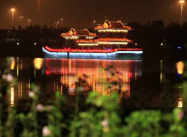 汾河公園夜景（3張） 